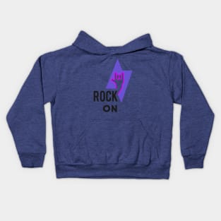 Rock On Kids Hoodie